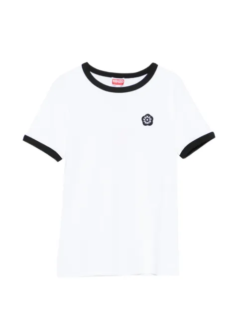 Kenzo flower-motif T-shirt White FF52TS1564SJ