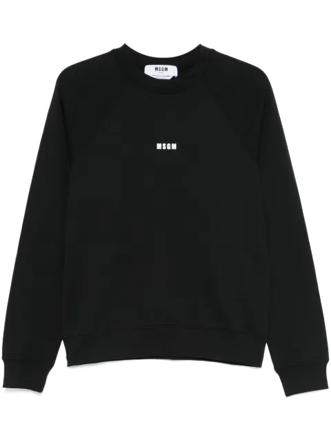 MSGM cotton sweatshirt Black 2000MDM503300000