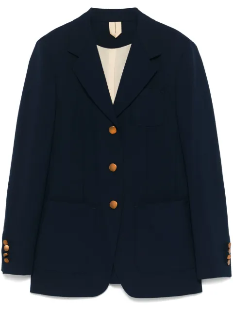 Max Mara single-breasted blazer Blue 2511041201600