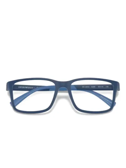 Emporio Armani square-frame glasses Blue EA3203