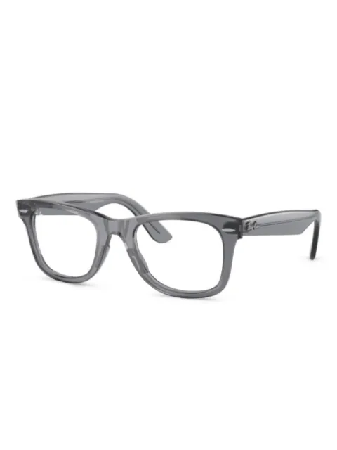 Ray-Ban logo-lettering glasses Grey 4340V