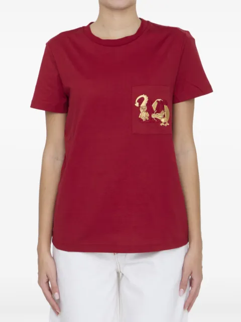 Max Mara Elmo t-shirt Red 2411941011600