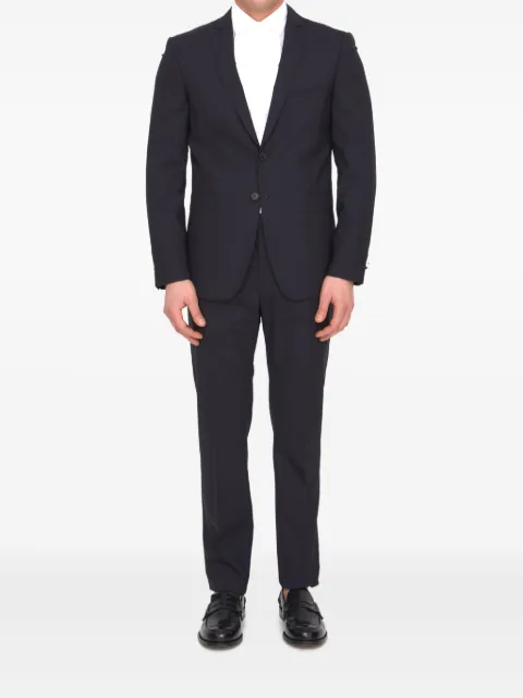 Tonello wool suit Black 01AI240Y1063U