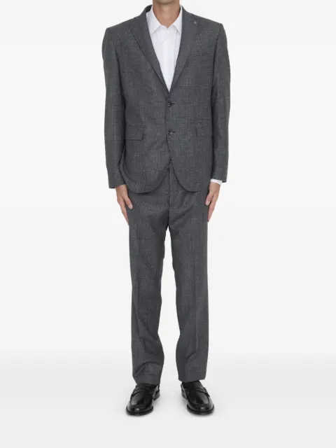 Tagliatore virgin wool two-piece suit Grey 2FNA22B01470048