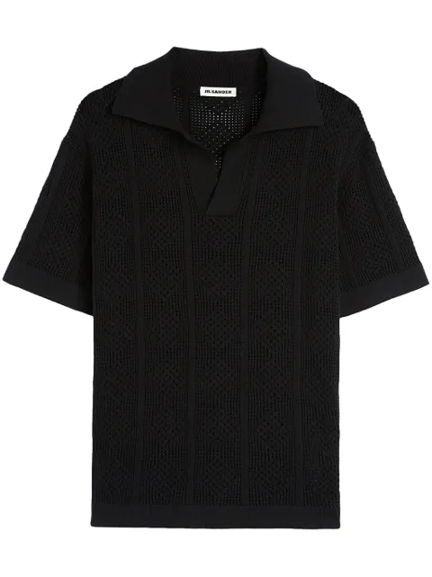 Jil Sander knitted polo shirt J21GL0112J15446