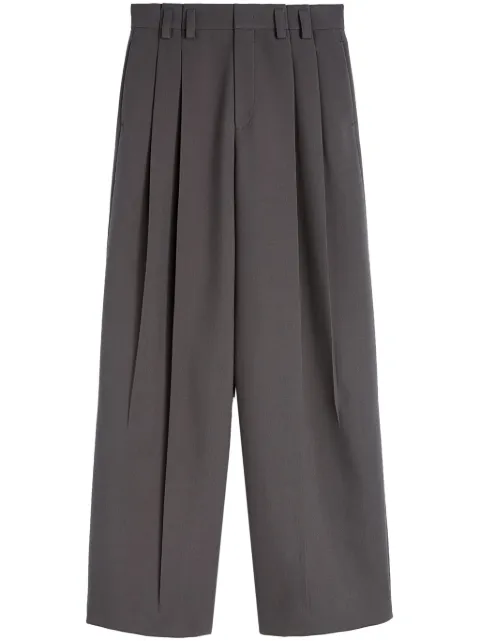 Jil Sander pleat-detail trousers Grey J21KA0265J40160