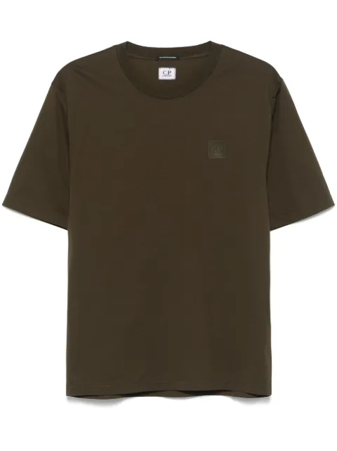 C.P. Company logo-appliqué T-shirt Green 18CLTS024A006370