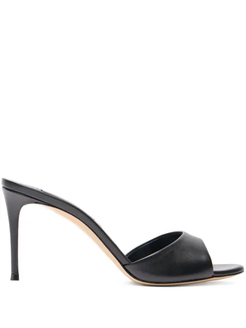 Casadei 80mm Julia mules Black 1M407J0801MINOR