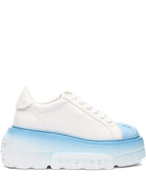 Casadei Nexus platform lace-up trainers White 2X944V0701C1969