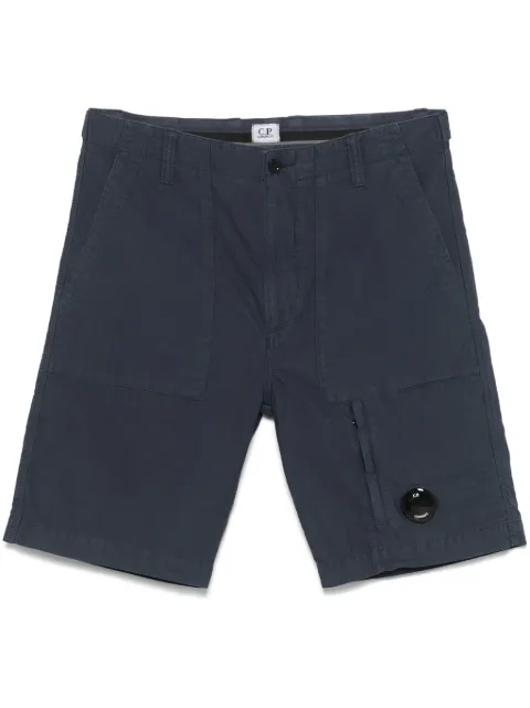 C.P. Company Lens-detail cargo shorts Blue 18CMBE275A006406G
