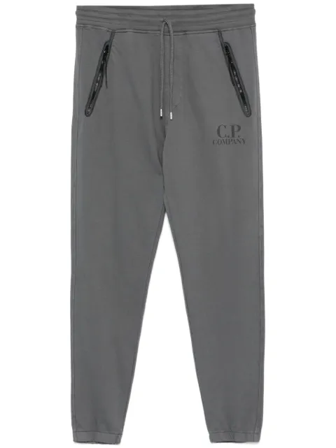 C.P. Company logo-print sweatpants Grey 18CMSP134A002246G