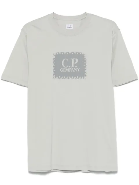 C.P. Company logo-print T-shirt Grey 18CMTS029A005100W