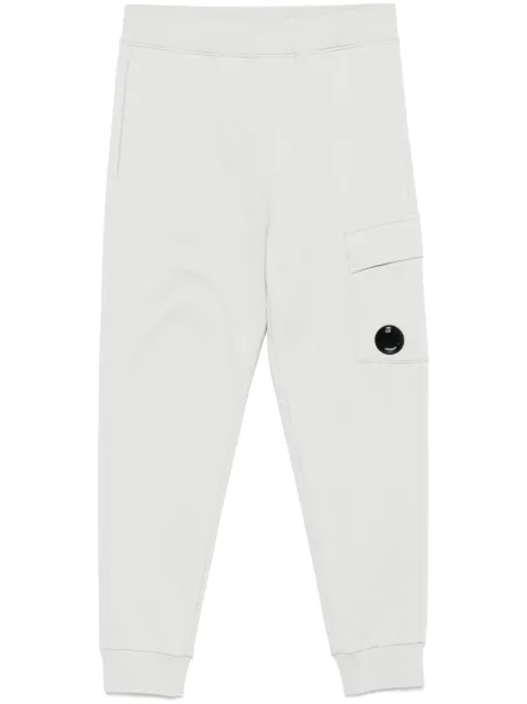 C.P. Company Lens-detailed sweatpants Blue 18CMSP017A005086W