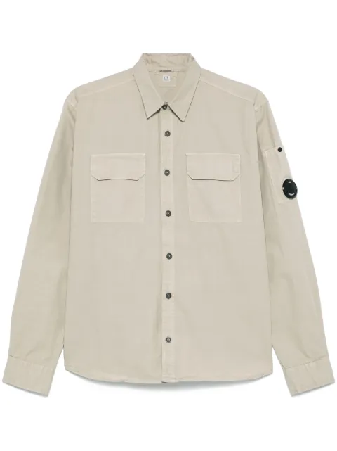 C.P. Company gabardine shirt Grey 18CMSH140A110143G