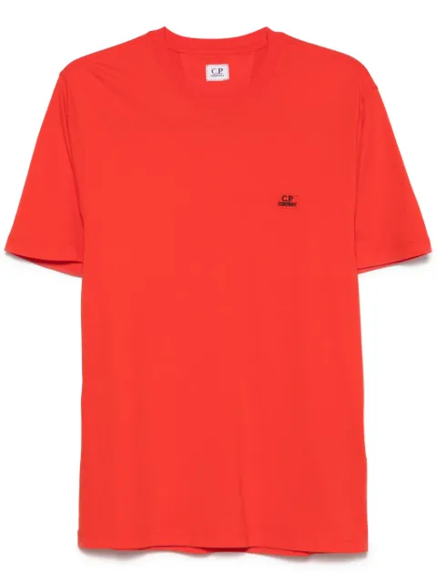 C.P. Company logo-embroidered T-shirt Red 18CMTS031A005100W547