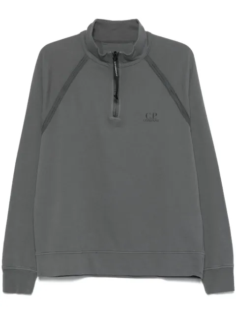 C.P. Company logo-print sweatshirt Grey 18CMSS153A002246G