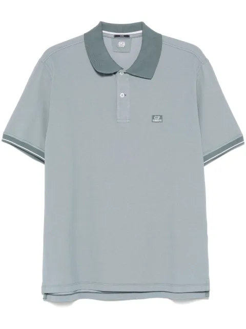 C.P. Company short-sleeve polo shirt Blue 18CMPL130A006263G