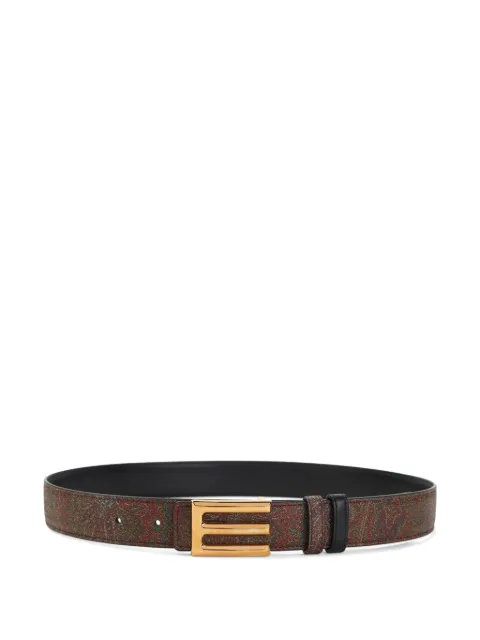 ETRO logo-buckle belt Brown WP3D0003AA067