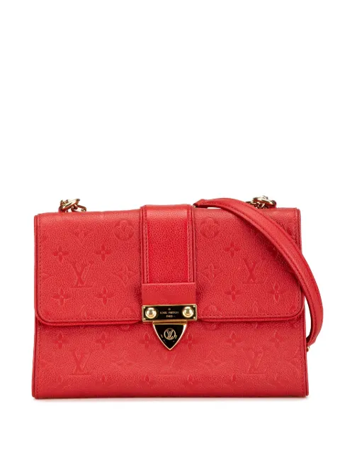 Louis Vuitton Pre-Owned 2017 Monogram Empreinte Saint Sulpice BB crossbody bag Red 7HJNIJA0T281GE35