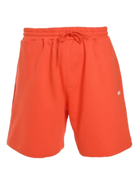 MSGM elasticated-waist track shorts Red 3840MB76257000