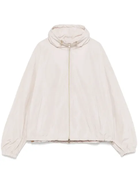Herno drawstring-neck jacket Neutrals GI000280D12483Z