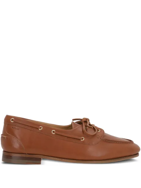 Bally Plume boat shoes Brown WF002VBU008