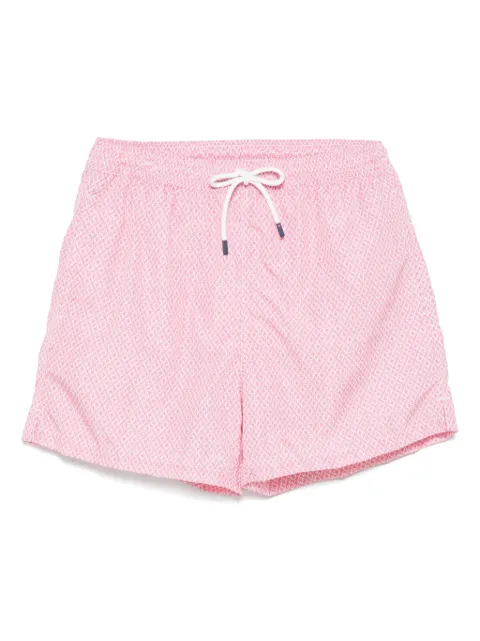 Fedeli Madeira swim shorts Red 8UE00318F23