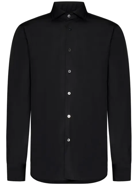 FRANZESE COLLECTION cotton shirt Black A10015