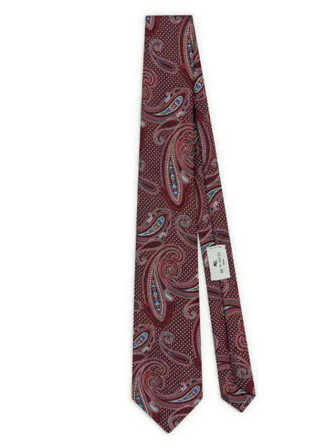 ETRO paisley-print tie Red MASA0001AQ092