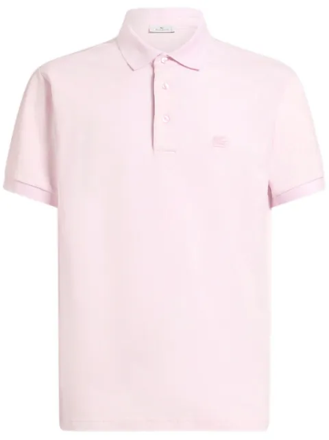 ETRO paisley jacquard polo shirt Pink MRMD0004AJ234