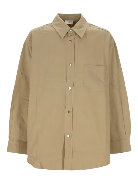 Autry embroidered shirt Green OJPXC7CT