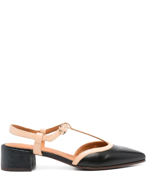 Chie Mihara 40mm leather pumps Black JAMEDI