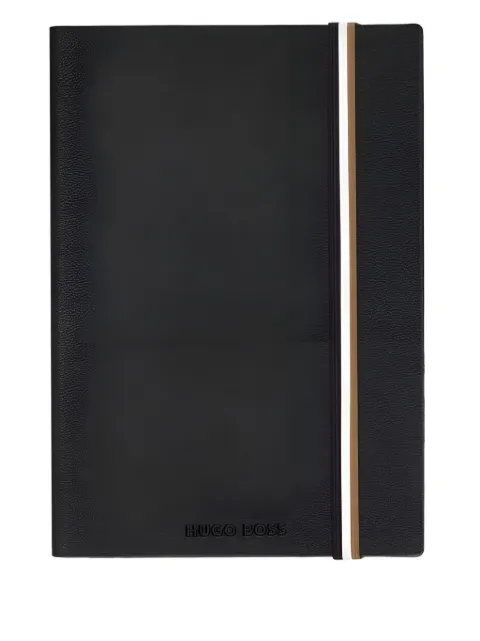 BOSS Iconic notebook and fountain pen set Black HPHP254A