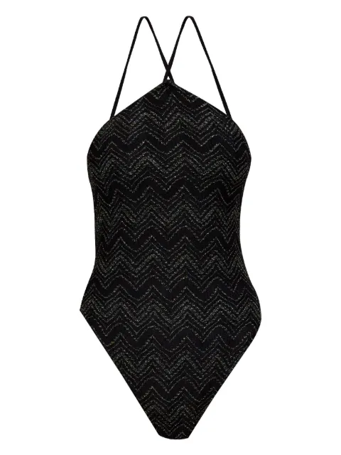 Missoni lurex swimsuit Black MS25SP08BR00ZX