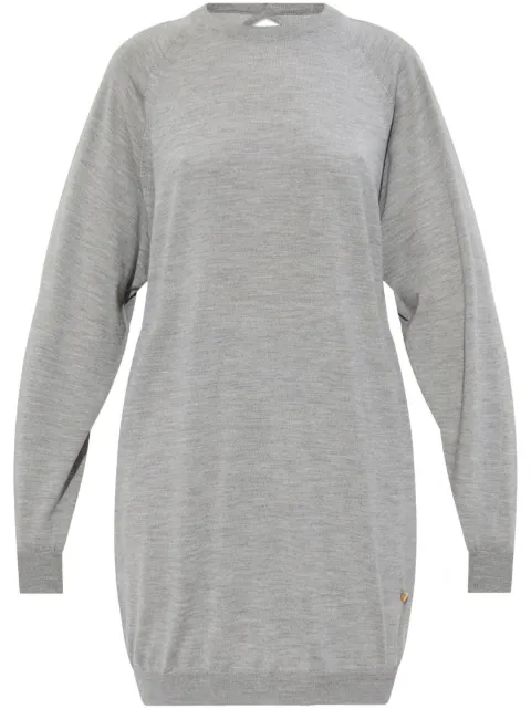 Moschino backless dress Grey 251EA04960501