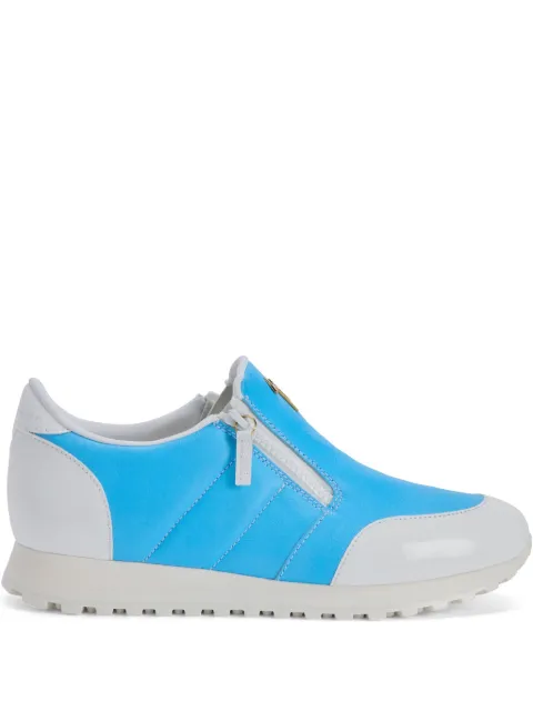 Giuseppe Zanotti Ilde Run double-zip low-top sneakers Blue IU10058K14