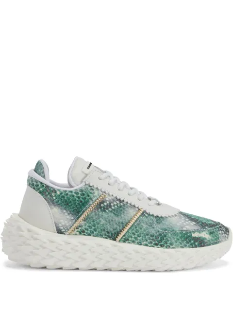Giuseppe Zanotti Urchin trainers Green RW00118K55