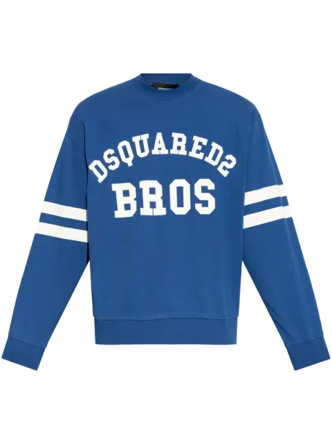 DSQUARED2 Wash Football sweatshirt Blue S71GD1549S23851