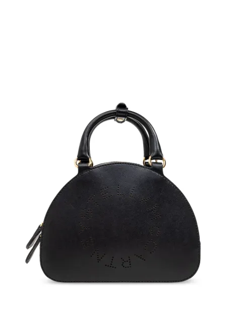 Stella McCartney logo-embellishment tote bag Black 7B0134W8542