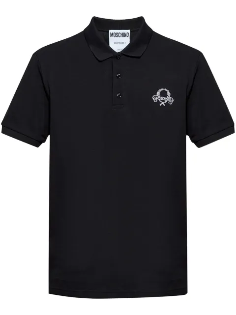 Moschino cotton polo shirt Black 251ZZA16030242