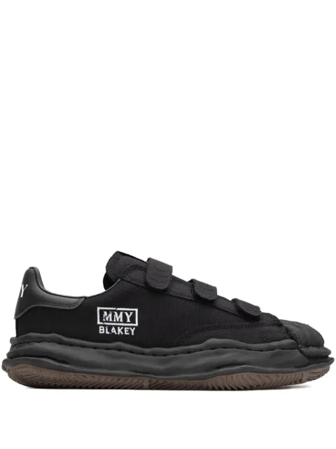 Maison MIHARA YASUHIRO Blakey touch-strap sneakers Black A14FW741