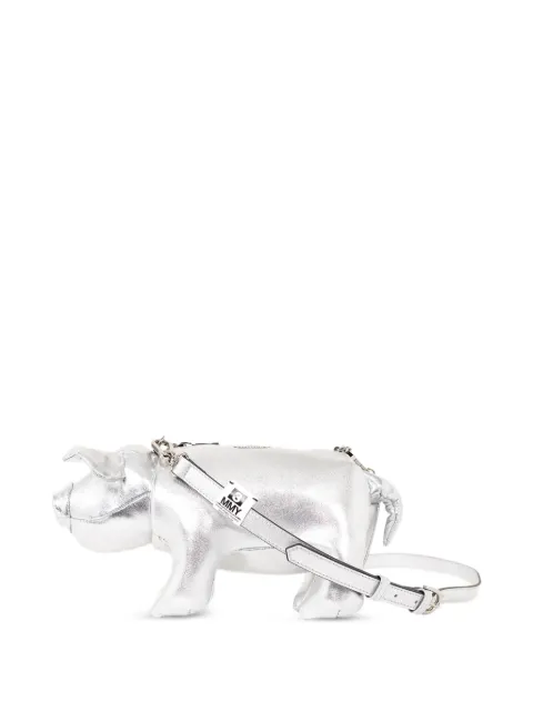 Maison MIHARA YASUHIRO Dolls Pig shoulder bag Silver A14BG714