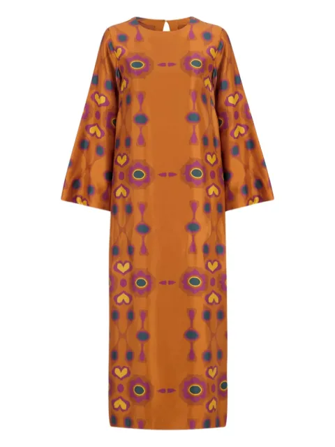 PAULA Shirley maxi dress Brown SHIRLEY5