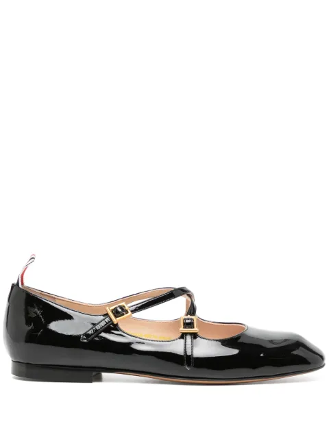 Thom Browne Criss ballerina shoes Black FFD143A00216