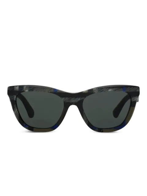 Burberry Eyewear Code cat-eye sunglasses Grey 4084188