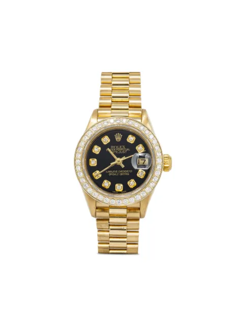 Rolex pre-owned Datejust 26mm Black 69178