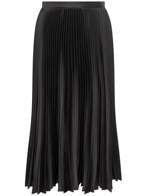 Jil Sander pleated midi skirt Black J04MA0104J70096
