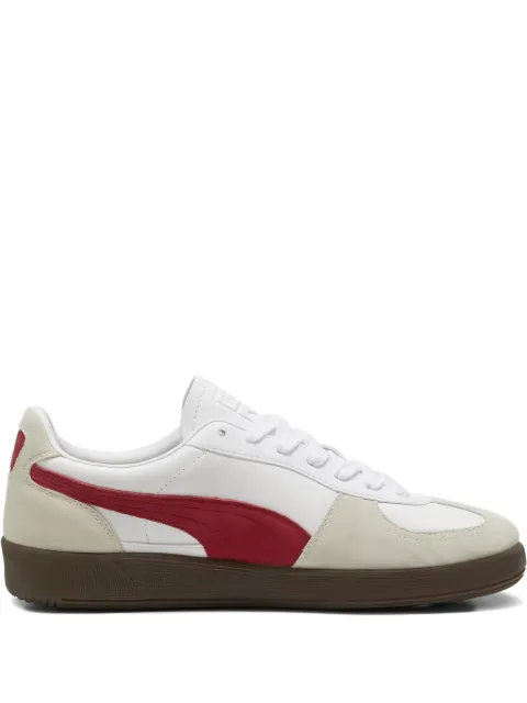 PUMA Palermo leather suede sneakers White 39646405