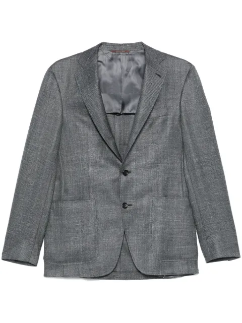 Canali single-breasted blazer Grey CU0501325275