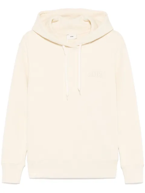 Autry logo-patch hoodie Neutrals HOPW77JS